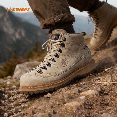 CRISPI意大利秋冬新品防水防滑徒步登山鞋靴工装靴Monaco Premium