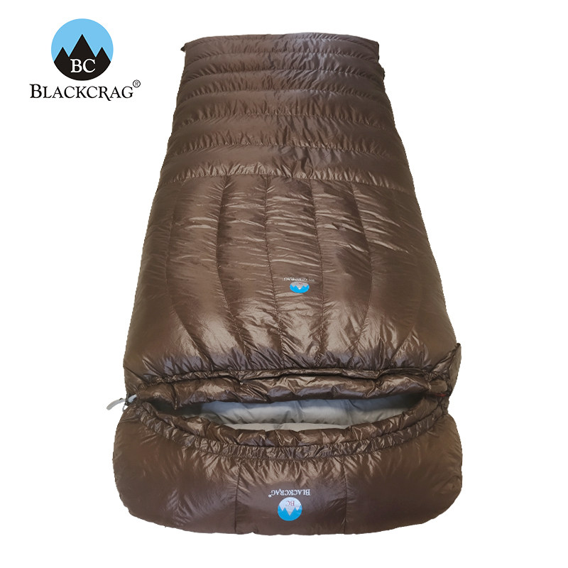BlackCrag/黑岩和风Pro户外超轻可拼接羽绒成人午休垂钓信封睡袋
