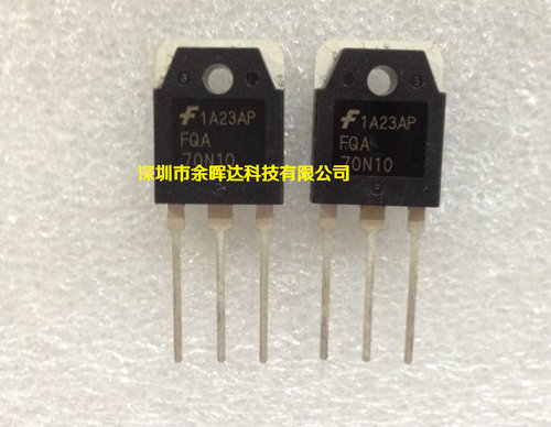 供应大功率场效应管FQA70N10 TO-3P全新现货，价优，欢迎咨询