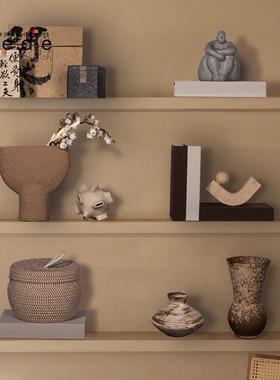 舍得样板间寂风饰品柜装饰摆件