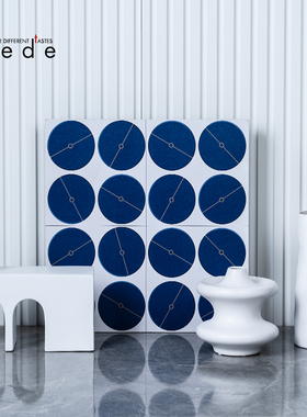 舍得艺品陶瓷摆件简约风玄关组合