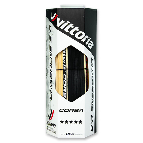 Vittoria维多利亚CORSA科萨公路外胎700C开口胎防刺石墨烯黄边胎