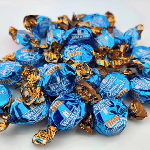 英国进口海盐焦糖味沃尔克斯太妃糖咸味焦糖海盐软太妃糖散装半斤