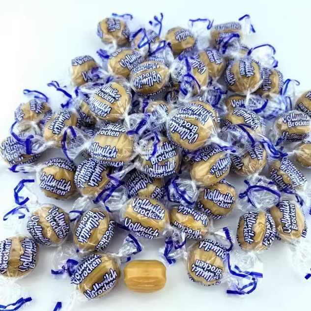 德国进口斯托克焦香流心太妃糖脱脂炼乳夹心糖进口喜糖散装半斤