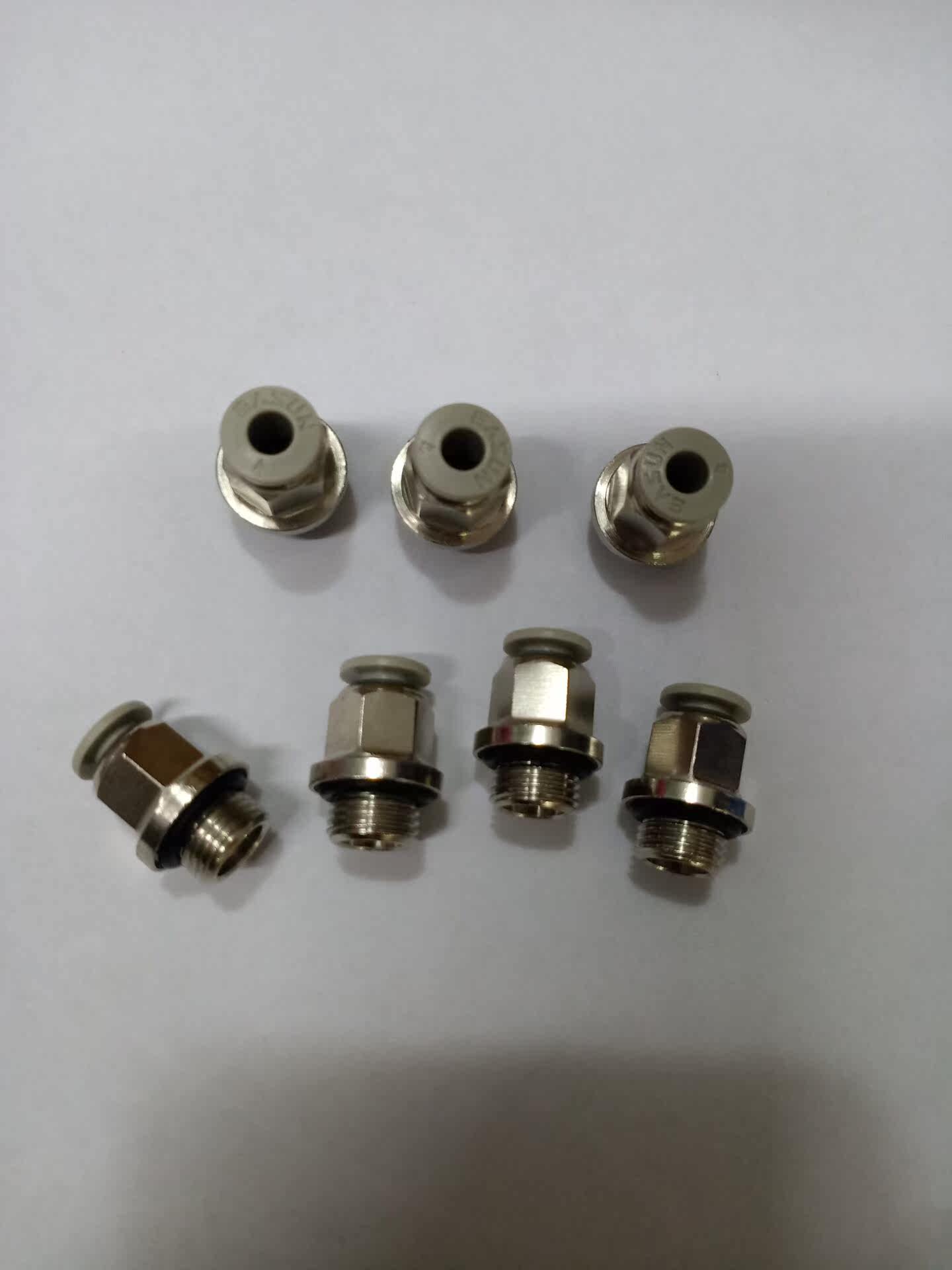 原装easun亿日g螺纹直通接头apc4/6/8/10/12/16/g01/g02/g03/g04