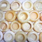 清仓有细纹磕碰高低不同烟灰缸 玉石烟灰缸 天然石头 摆件