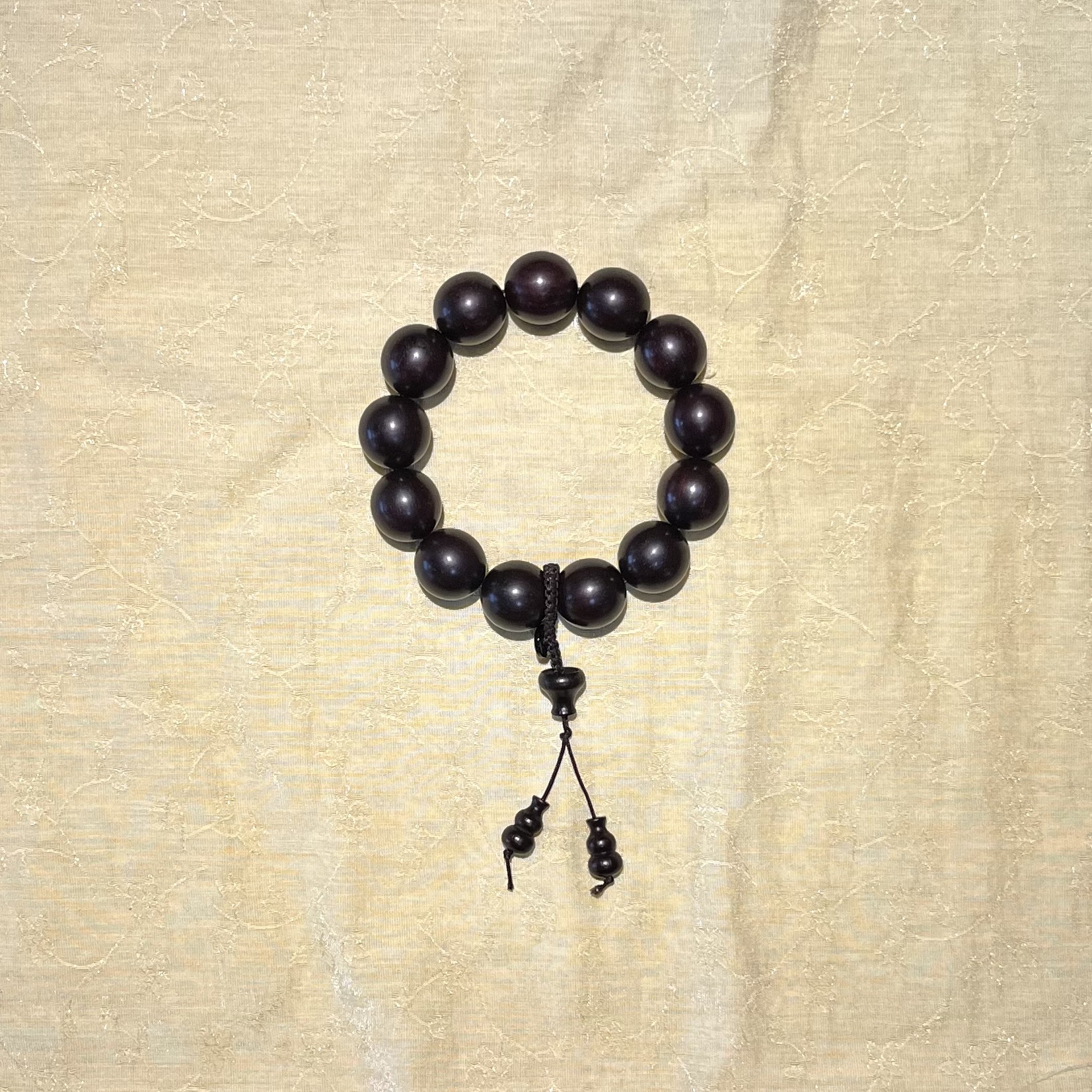 小叶紫檀手串男女款紫檀木手饰手链男女士单圈单圈手串文玩手串