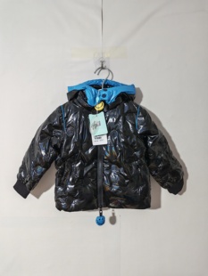 80-110码偏小两码钓鱼猫男童羽绒服儿童羽绒服薄冬春羽绒品牌清仓