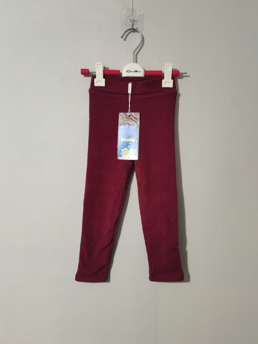 100-140码女童加绒打底裤儿童打底裤加绒秋冬款女孩裤子童裤清仓