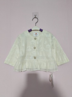 80-100码女童外套洛晓米儿童外套女宝外套春秋季上衣国风外套清仓