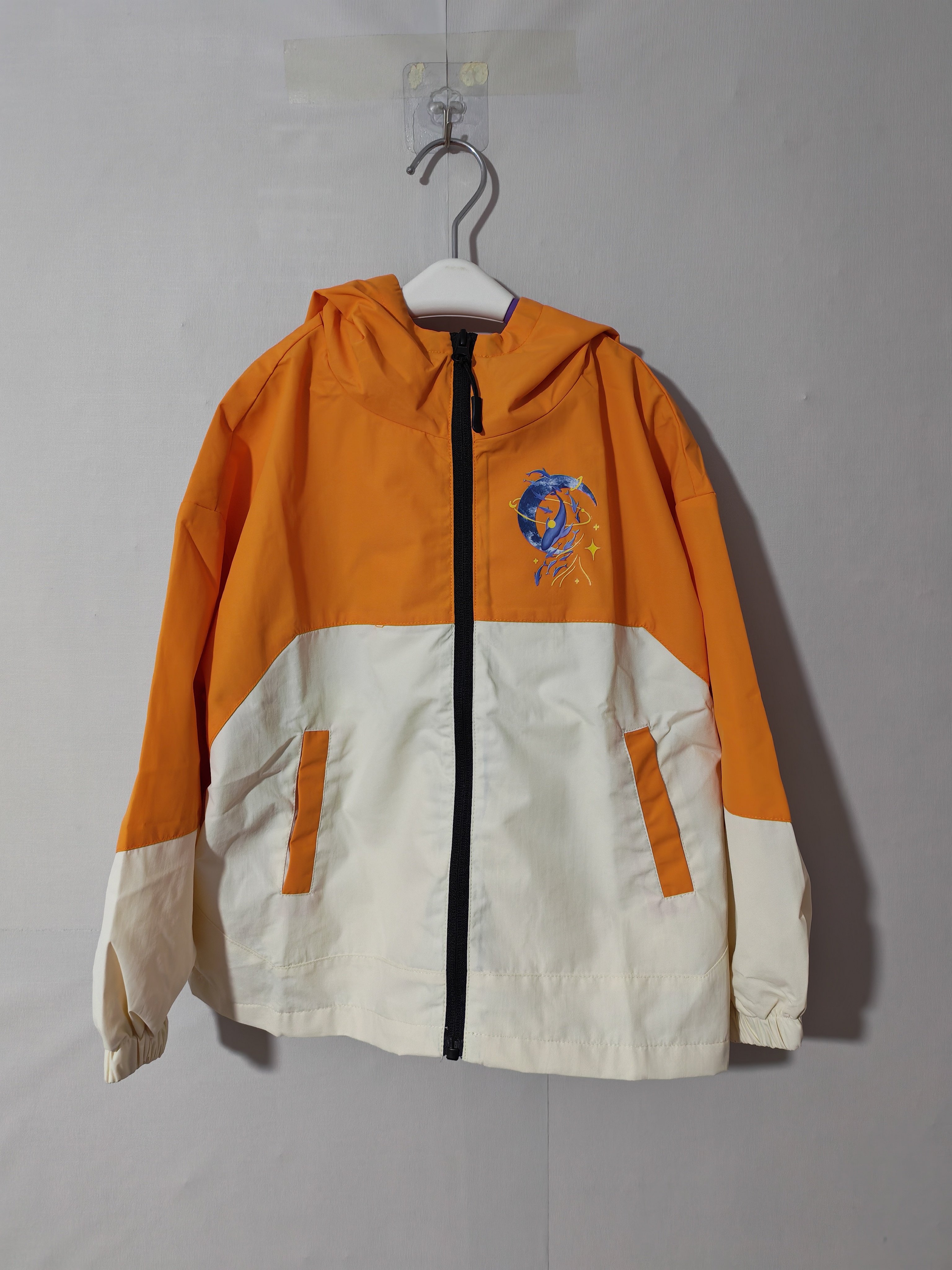 120-160码儿童外套女童外套秋季儿童上衣男孩冲锋衣轻薄外套男童