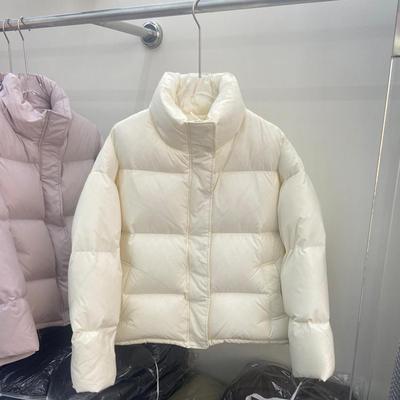 韩版短款立领加厚羽绒服