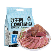 科尔沁酱卤牛肉五香味800g 菜肴短保腊味休闲零食袋装开袋即食