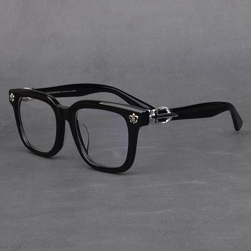 韩风素颜百搭眼镜框架男女大脸加宽胖子复古板材眼镜架可配近视镜