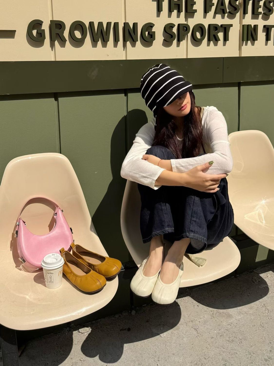 成功鸟2026夏季新款平底奶奶鞋女英伦风小皮鞋一脚蹬懒人豆豆鞋女图片