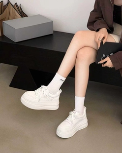 成功鸟2026春季新款厚底增高小白鞋女潮鞋子百搭休闲鞋女鞋运动鞋