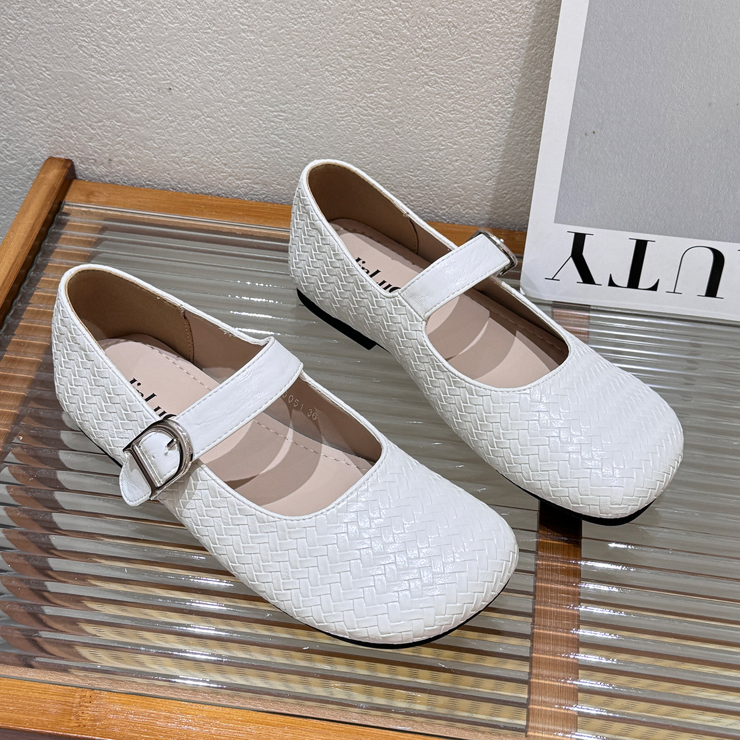 复古风玛丽珍鞋女2026新款编织设计软底软面奶奶鞋一字扣平底单鞋,女鞋,玛丽珍鞋,淘宝优惠券,粉丝福利购,淘宝优惠卷