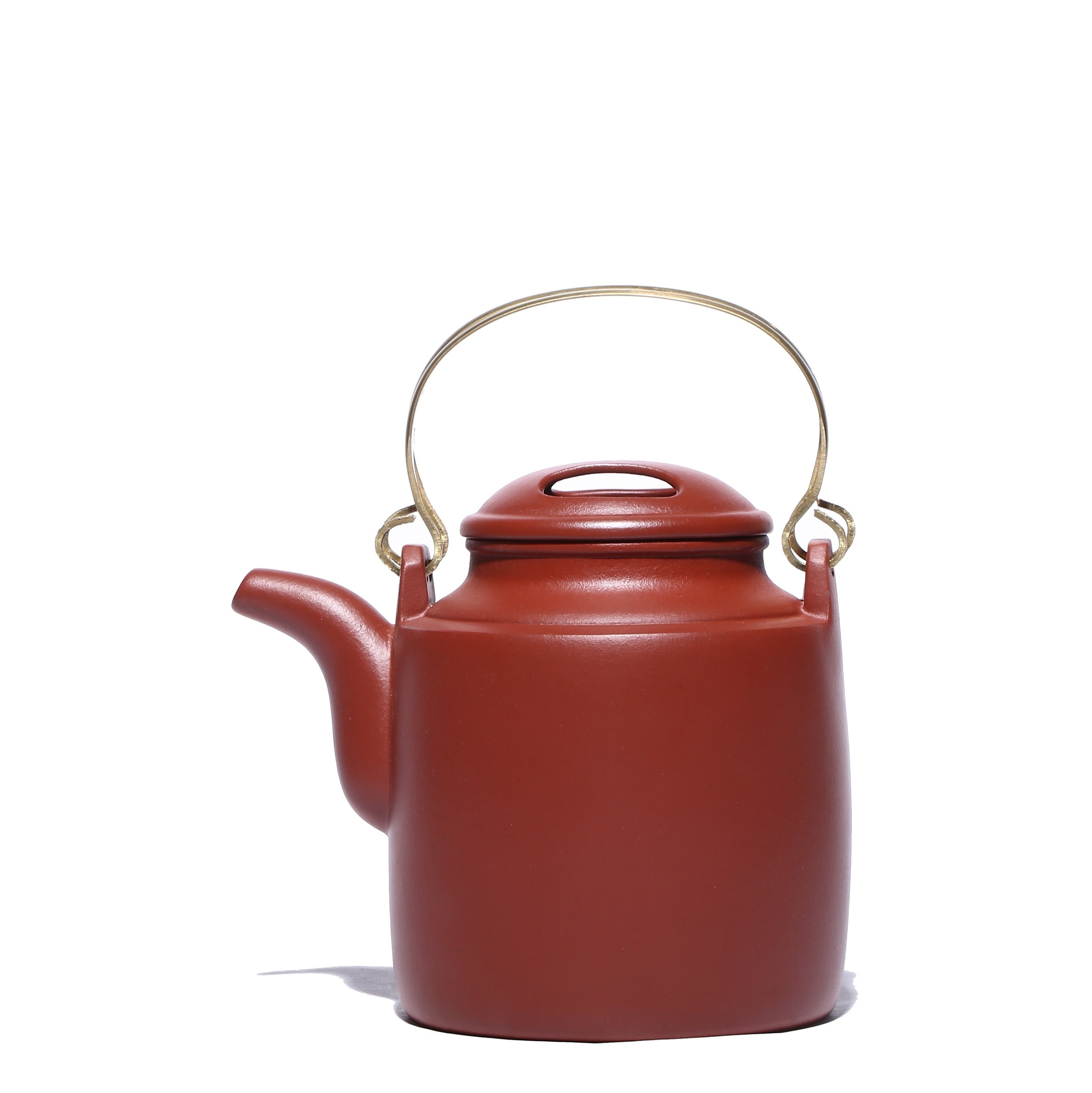 宜兴紫砂壶纯手工大品容量泡茶壶茶馆茶具大红袍洋桶壶约500ml