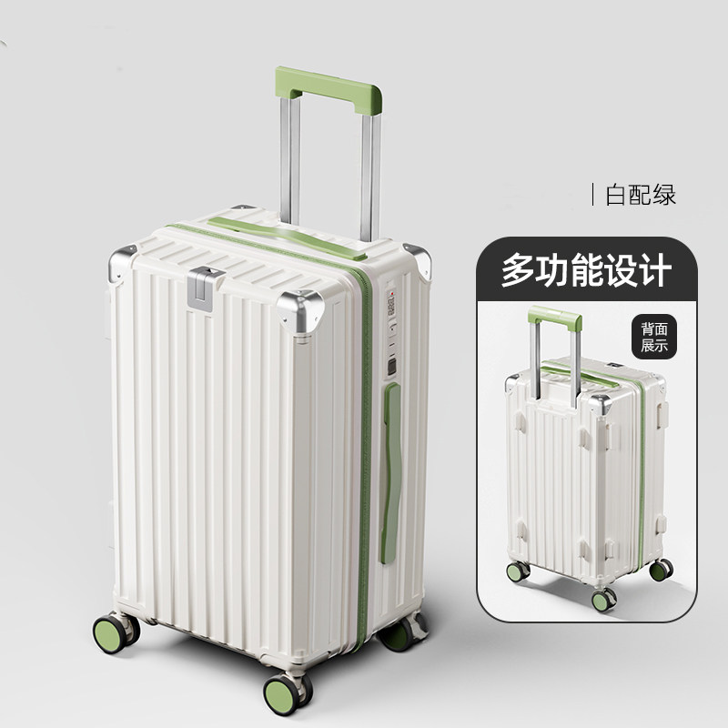 行李箱拉杆箱女防爆减震刹车轮旅行箱结实耐用37分密码箱大容量男