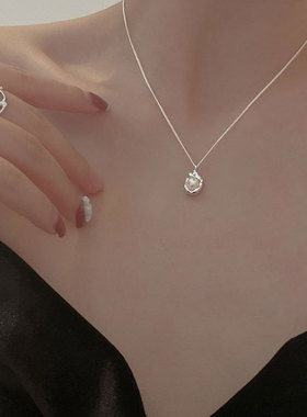 《心之所向》系列 925纯银项链 珍珠项链 百搭通勤OL项链女神饰品