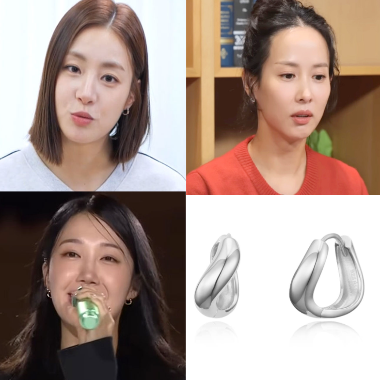 直邮~姜素拉 赵茹珍 郑恩地同款 HAESOO.L 耳环 耳饰正品韩国代购