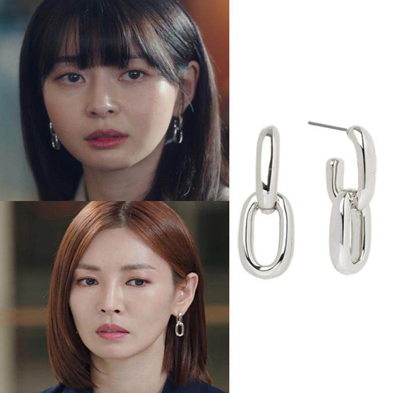 直邮~韩剧梨泰院Class 权娜拉 金素妍同款耳环 耳饰 韩国代购正品