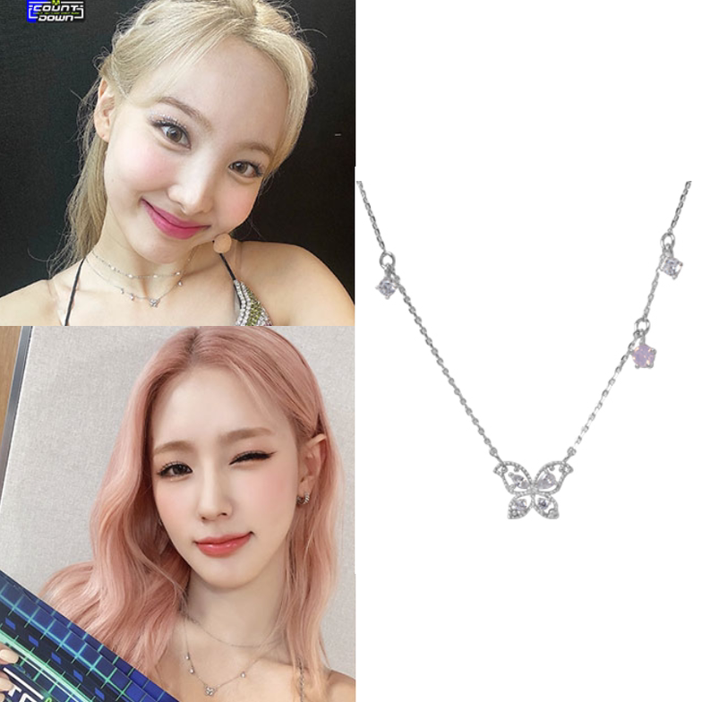 直邮~韩国代购Primaute正品 组合TWICE 林娜琏 赵美延同款项链