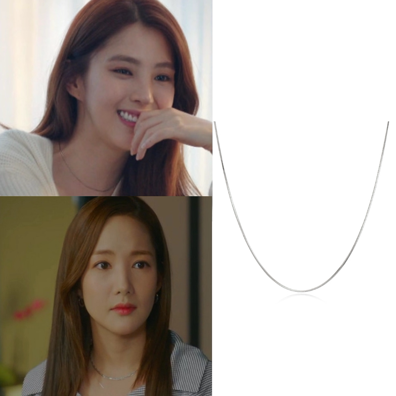 HAESOO.L韩国她的私生活银项链