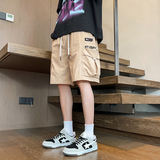 工装短裤男士宽松休闲夏天新款潮牌速干五分男士夏裤K51-P35控49，男装牛仔裤，星座209-1