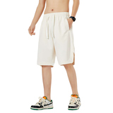 夏季时尚潮牌开叉五分裤运动短裤男休闲宽松沙滩裤男K2230-P26，男装牛仔裤，星座209-1