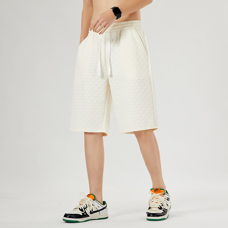 夏季时尚潮牌五分裤运动短裤男休闲宽松沙滩裤男K2220-P26，男装牛仔裤，星座209-1