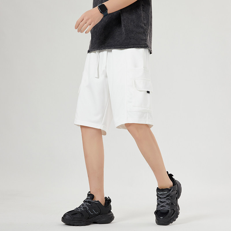 夏季时尚潮牌拼接五分裤运动短裤男休闲沙滩裤男K2215-P30,男装牛仔裤,星座209-1