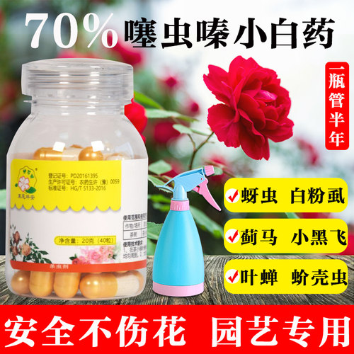 护花匠噻虫嗪蚜虫叶蝉花卉杀虫剂