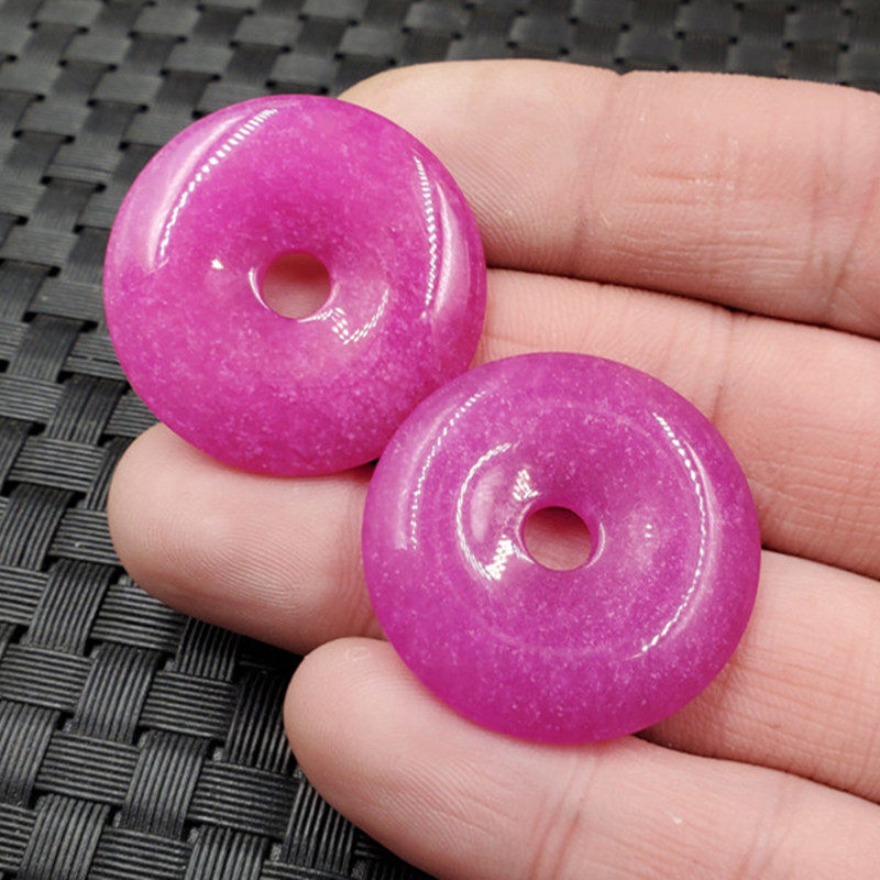 玉石挂件桃花玉平安扣挂件粉色玉石平安扣吊坠石英岩玉平安扣项坠,珠宝/钻石/翡翠,颈饰,淘宝优惠券,粉丝福利购,淘宝优惠卷