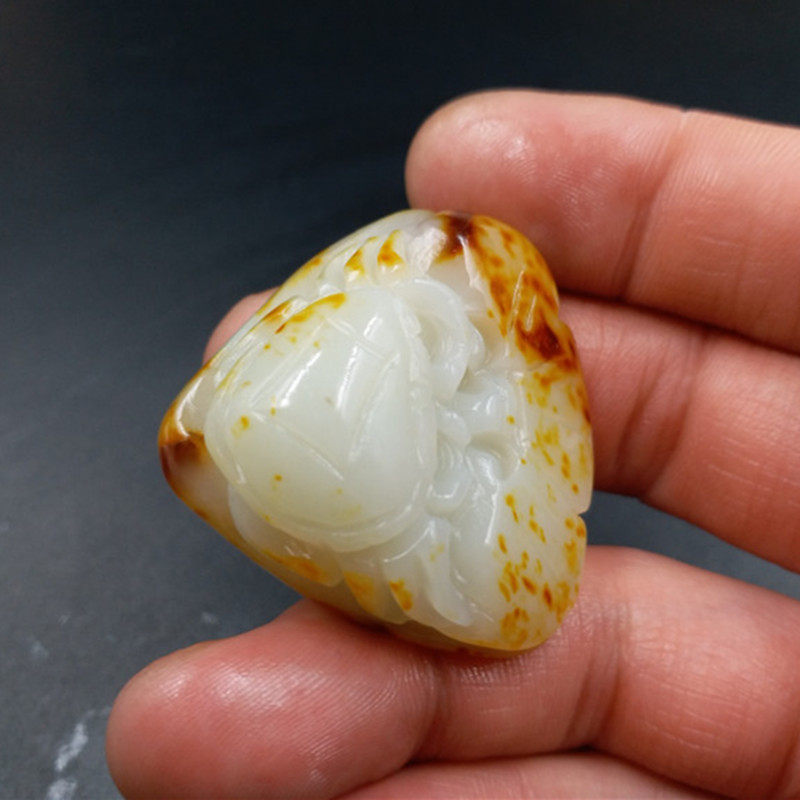 实物拍照天然玉石a货和田玉螃蟹挂件白玉红皮八方来财吊坠玉坠,珠宝/钻石/翡翠,颈饰,淘宝优惠券,粉丝福利购,淘宝优惠卷