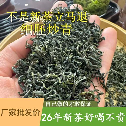 高山云雾绿茶新茶口粮茶浓香耐泡