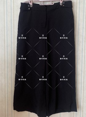 超值换购正品简约依恋七分百搭阔腿休闲裤eetc86602t tc86602t