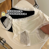 月经安全卫生裤 莫代尔生理内裤 女士经期防漏纯棉透气大姨妈短款