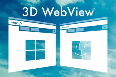 3D WebView for Windows and macOS (Web Browser)