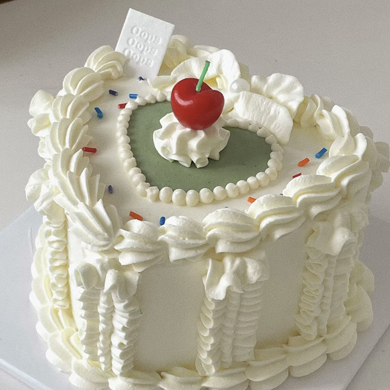 韩版可爱小蜡烛生日蛋糕装饰插件小樱桃派对笑脸复古帽子小熊蜡烛