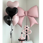 新款 饰商场布置道具 大号蝴蝶结气球儿童生日毕业结婚百天派对装