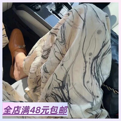 满2条包 邮  睡裤夏女士可外穿家居休闲阔腿沙滩裤宽松人造棉薄款