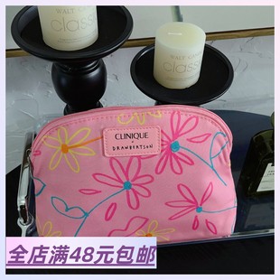 现货 专柜礼赠附属品！水乳精华收纳袋 化妆包 大容量