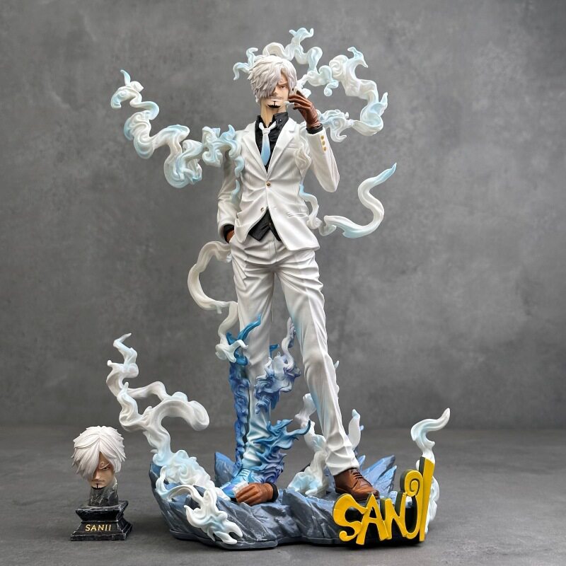 海贼王尼卡山治手办双头雕手办
