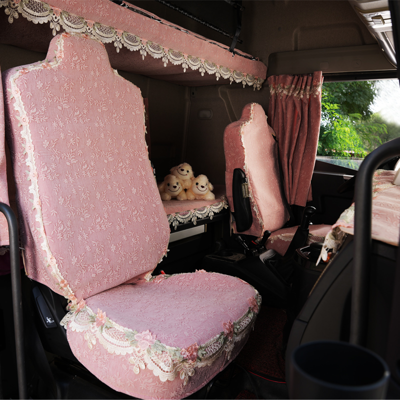 适用于欧曼新款银河EST德龙X6000X5000s座套卧铺套乘龙H7H5M3专用