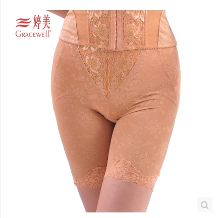 婷美内衣专柜正品炫动樱花束腰塑身裤提臀收腹塑型裤中高腰tt0846