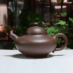 宜兴紫砂壶史顺强华颖原矿紫泥名家纯全手工泡茶壶功夫茶具