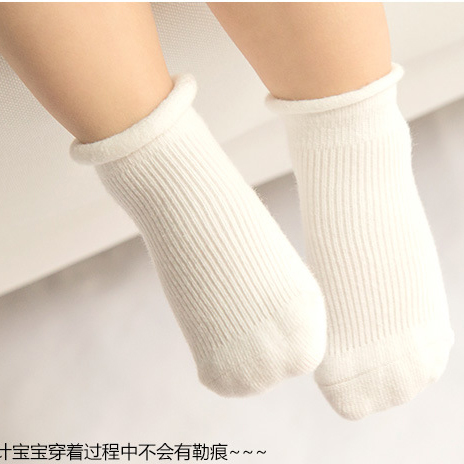 Spring and autumn season neutral new pattern Color matching Newborn pure cotton non-slip 0-6 One month socks 1-3 Year-old girlin the Children/Baby/Family fitted , Children&#39;s socks( 0-16 Years)  category - from Buy2taobao.com to provide professional Taobao agent buy service