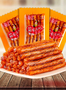 佳龙筋筋有味牛筋辣条休闲零食小包装豆筋儿时怀旧博士素牛筋五毛