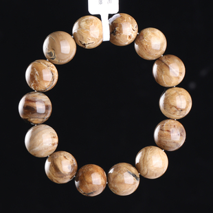 天然缅甸琥珀蜜蜡鬼脸妖花老奶油瓷白触角蛋黄溶洞男女款圆珠手串